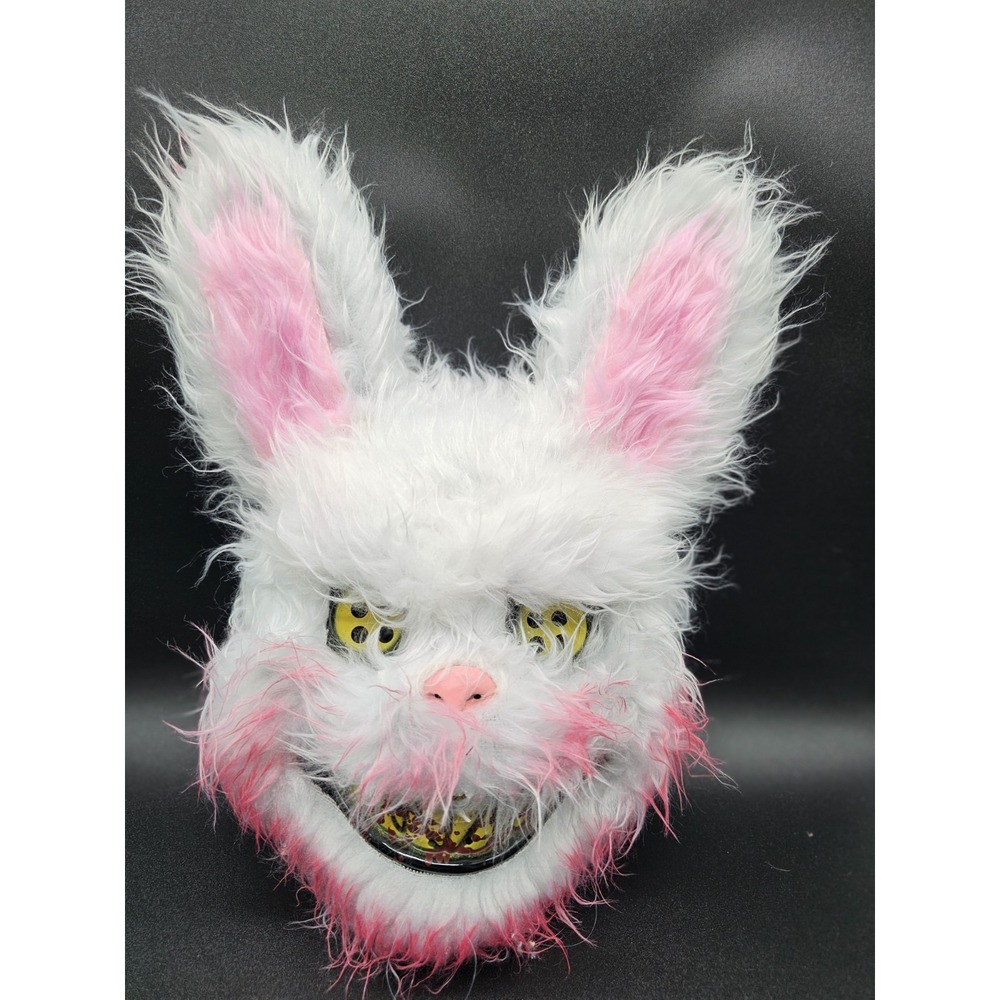 Halloween Bloodyโ Rabbit Mask Costume